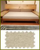 人気ソファへの一体型クッション