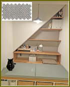 ヌック用2分割クッション