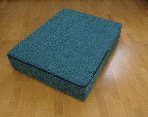 マチ下コの字形ファスナー取付け