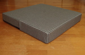 マチ下コの字形ファスナー取付け