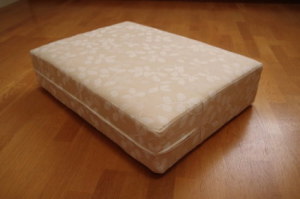 マチ中央コの字形ファスナー取付け